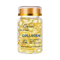 90 Capsules of Retinol + Collagen Facial Care Essence, Moisturizes and Firms the Skin, Makes the Face Look More Radiant and Younger, Allergy-Free Formula, Capsule Packaging, One Capsule at a Time, Convenient and Hygienic