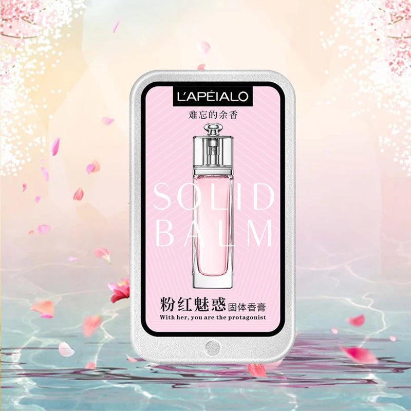 Woman Body Pheromone Perfume Solid Balm Long Lasting Fragranc Light Fragranc Portable Solid Perfume Balm - princesszohal