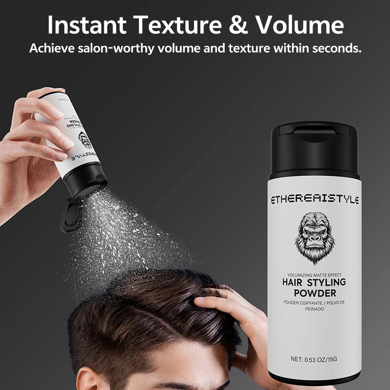 Hair Volumizing & Control Powder - Root Lift, Long-Lasting Fullness, All-Day Styling | Oil-Free & Oil-Control Formula for Women