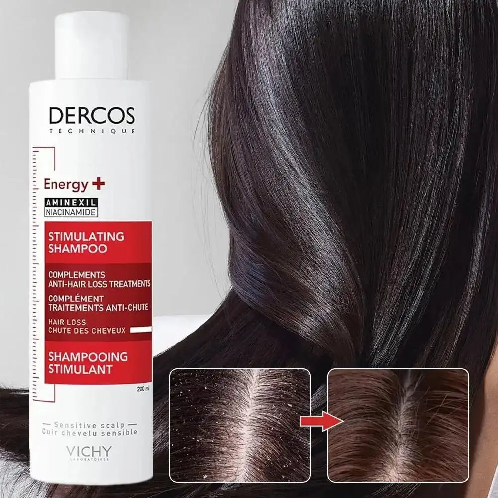 Vichy DERCOS Anti-dandruff Anti-itch Shampoo Refreshing Nourishing Fluffy Shampoo - princesszohal