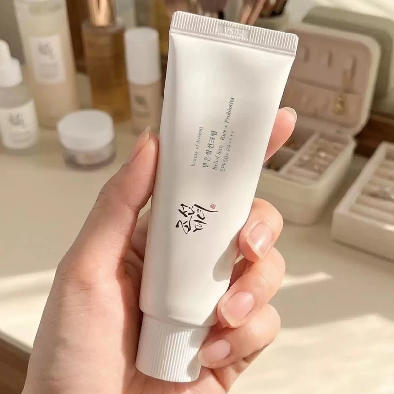 Summer Coolness Sunscreen Korean Beauty of Joseon Rice Probiotic Solar Blocker Skin Cream Facial - princesszohal