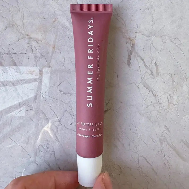 Original Summer Fridays Polypeptide Butter Lip Balm Liquid Hydrating Moisturizing Lip Gloss Cosmetics - princesszohal