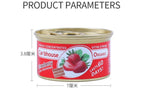Car Air Fresheners Perfume Canned Wood Blocks Coffee Flavor Long-Lasting Auto Aromatherapy Car Deodorant Supplies Accessories