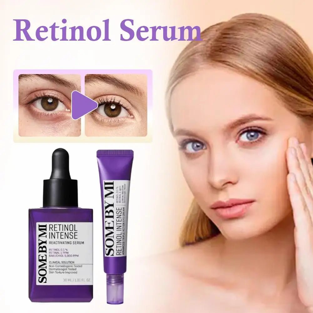 Korean SOME BY MI Retinol Skincare Essence reduce fine lines firm the eye area Anti-aging - princesszohal