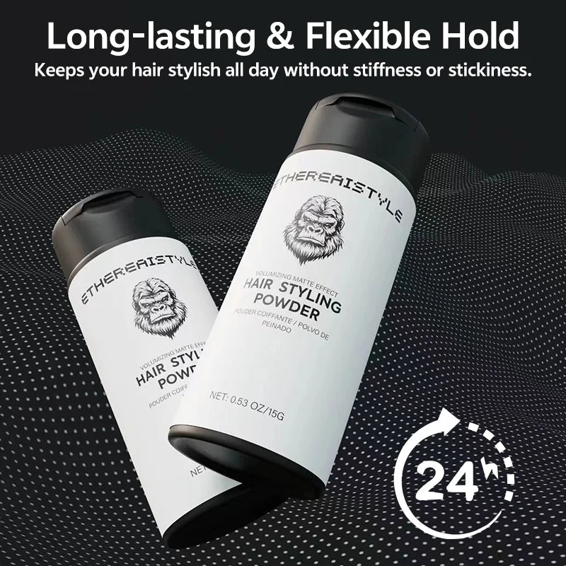 Hair Volumizing & Control Powder - Root Lift, Long-Lasting Fullness, All-Day Styling | Oil-Free & Oil-Control Formula for Women