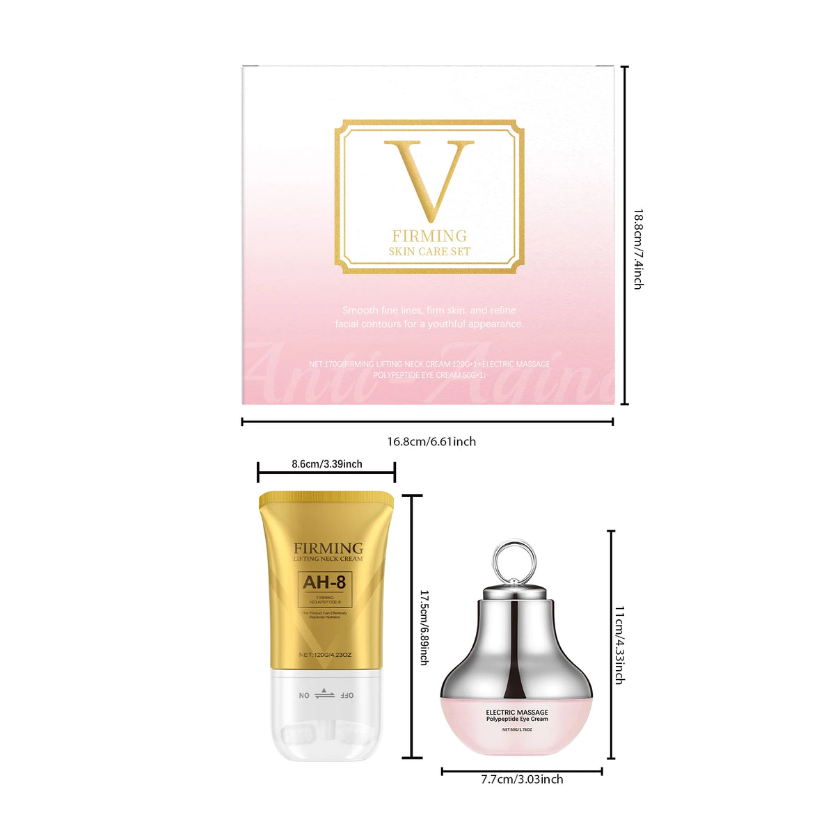Cream Eye & Neck Skincare Set