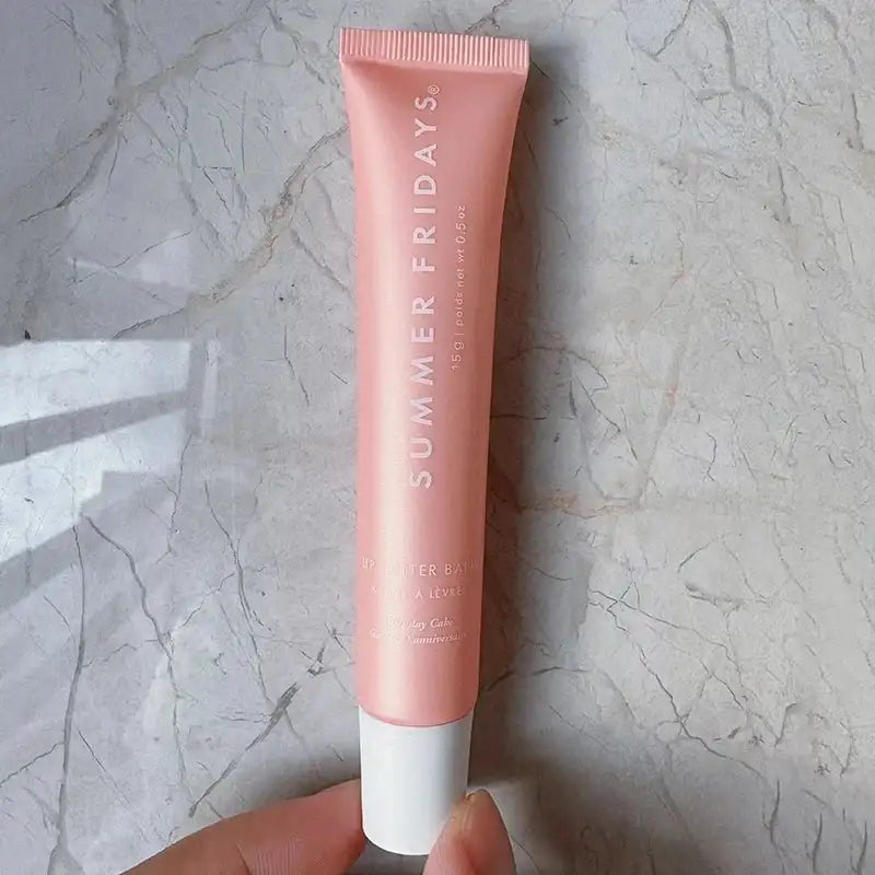 Original Summer Fridays Polypeptide Butter Lip Balm Liquid Hydrating Moisturizing Lip Gloss Cosmetics - princesszohal