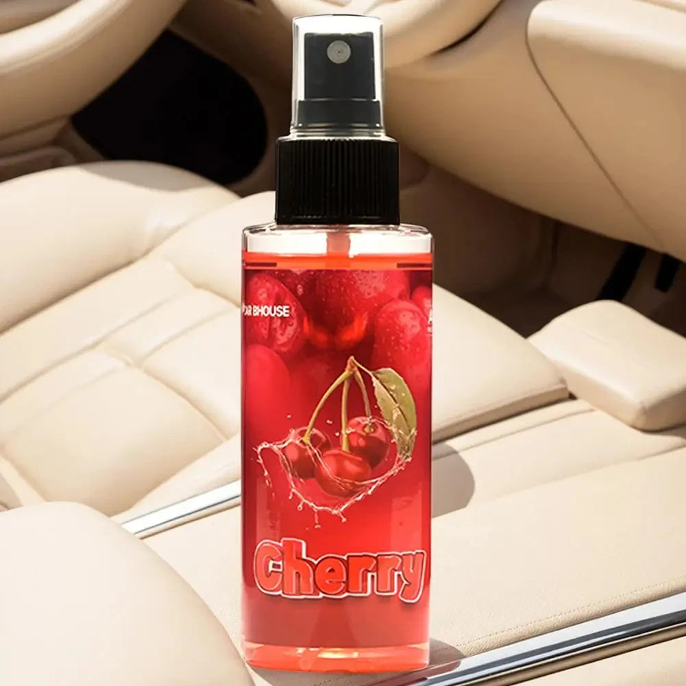 Car Air Freshener Spray Car Fragrance Long-Lasting Light Strawberry Cake Scent Fresh Perfume Car Interior Deodorant Spray