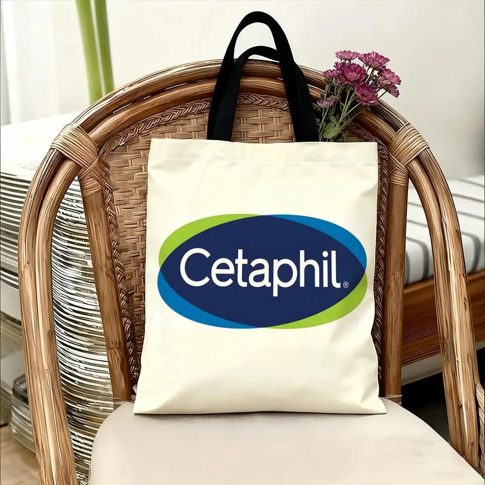 C-Cetaphil Makeup Brand Storage Bags Handbag Women Casual Underarm Top Handle Bag Lady Shopping Travel Bags - princesszohal