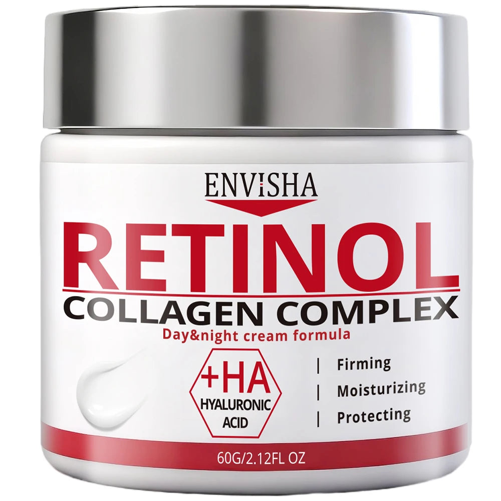 Face Skin Care Retinol Collagen Complex Cream Deeply Moisturizes Firming Nourishes Rejuvenating Smoothing Beauty Health