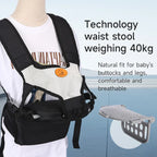 Baby Carrier Waist Stool, Kangaroo Shoulder Swaddle Sling Infant Kid Wrap Ergonomic Backpack Hipseat For 3-36 Months Baby