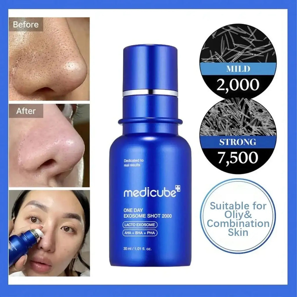 Medicube One Day Exosome Shot,Fast-Absorbing & Non-Sticky,Advanced Booster,Intensive Care,Korean  - princesszohal