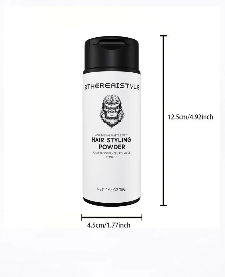 Hair Volumizing & Control Powder - Root Lift, Long-Lasting Fullness, All-Day Styling | Oil-Free & Oil-Control Formula for Women