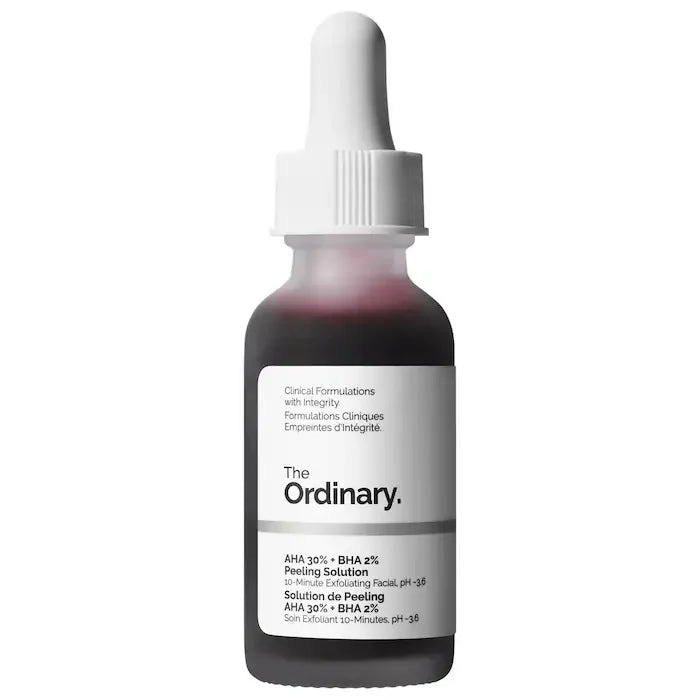 AHA Peeling Solution exfoliating facial brighten Smooth and refine the appearance of skin - princesszohal