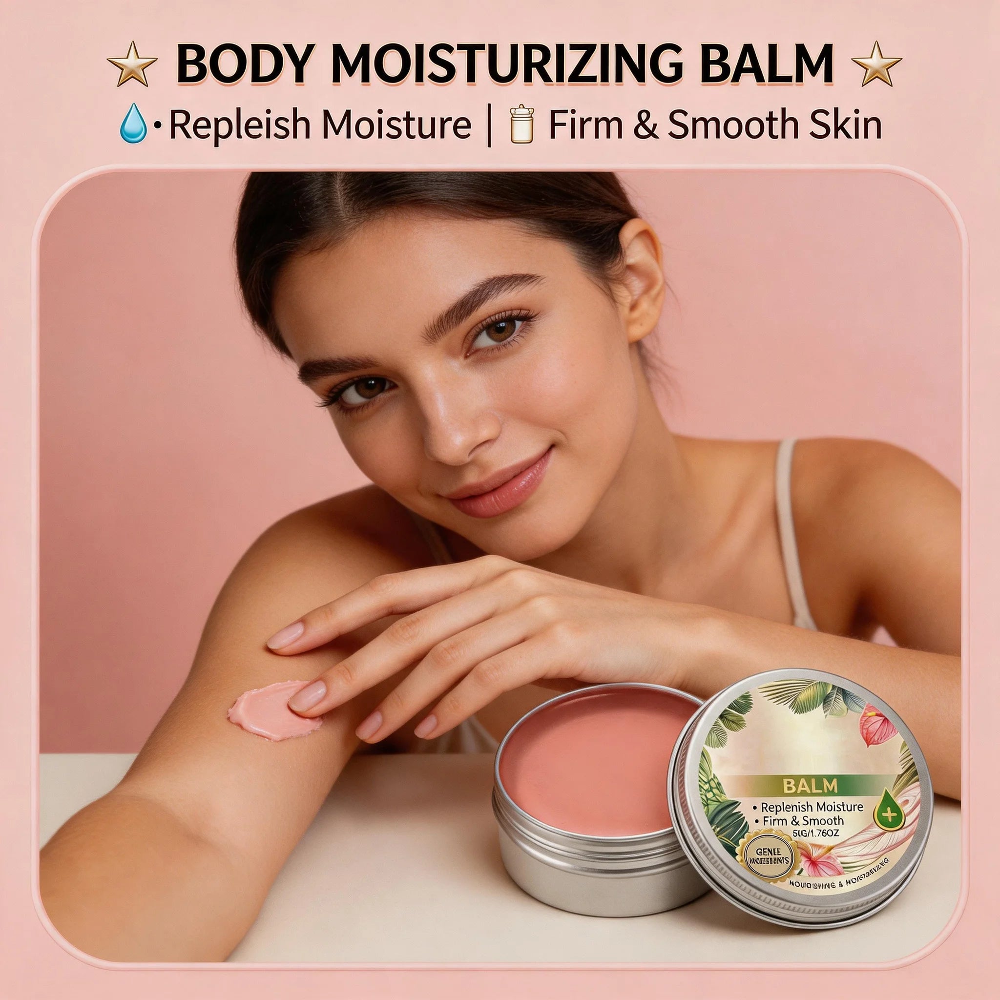 Skin Care Ointment, Natural Mild Ingredients Light Smooth Texture, Nourish Body Skin Smooth Hydrating Moisturizing Cream