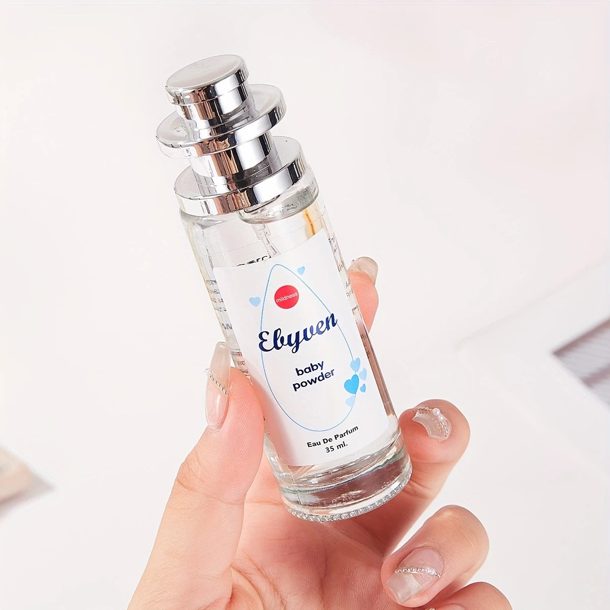 Perfume Water Light and Cozy Fragrance for Sensitive Skin Fresh Innocent Smell for Daily Use Unisex Soft Cologne Lasting 8 Hours