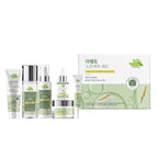 Korean Skincare Set Shrink Pores Fade Fine Lines Face Serum Remove Dark Circles Firming Eye Cream Facial  - princesszohal