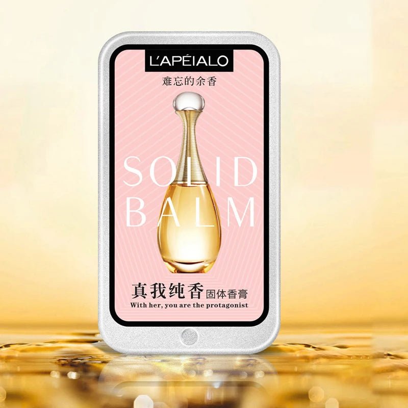 Woman Body Pheromone Perfume Solid Balm Long Lasting Fragranc Light Fragranc Portable Solid Perfume Balm - princesszohal