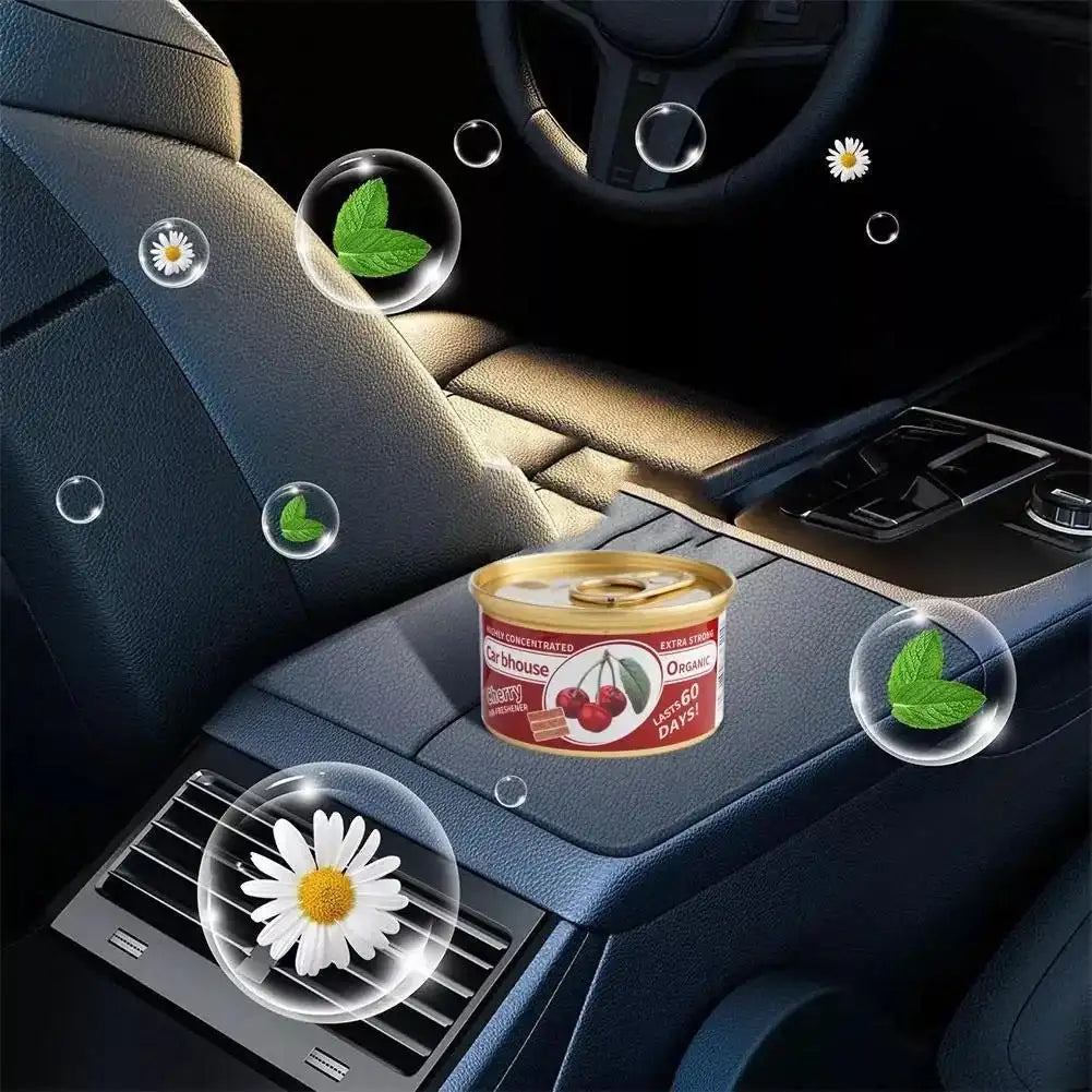 Car Air Freshener Bubble Gum Scent Organic Cans Odor Eliminator Essential Long-Lasting Strong Fragrance For Auto Home Closet - princesszohal