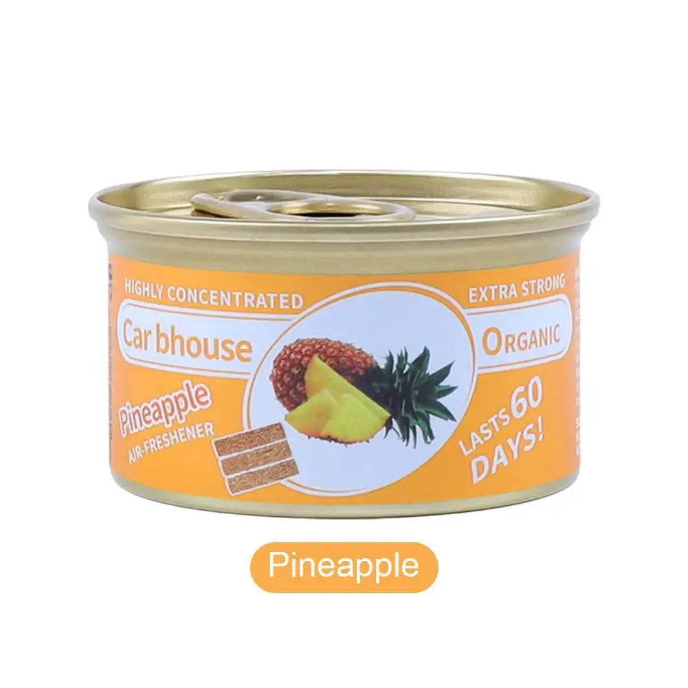 Car Air Freshener Bubble Gum Scent Organic Cans Odor Eliminator Essential Long-Lasting Strong Fragrance For Auto Home Closet