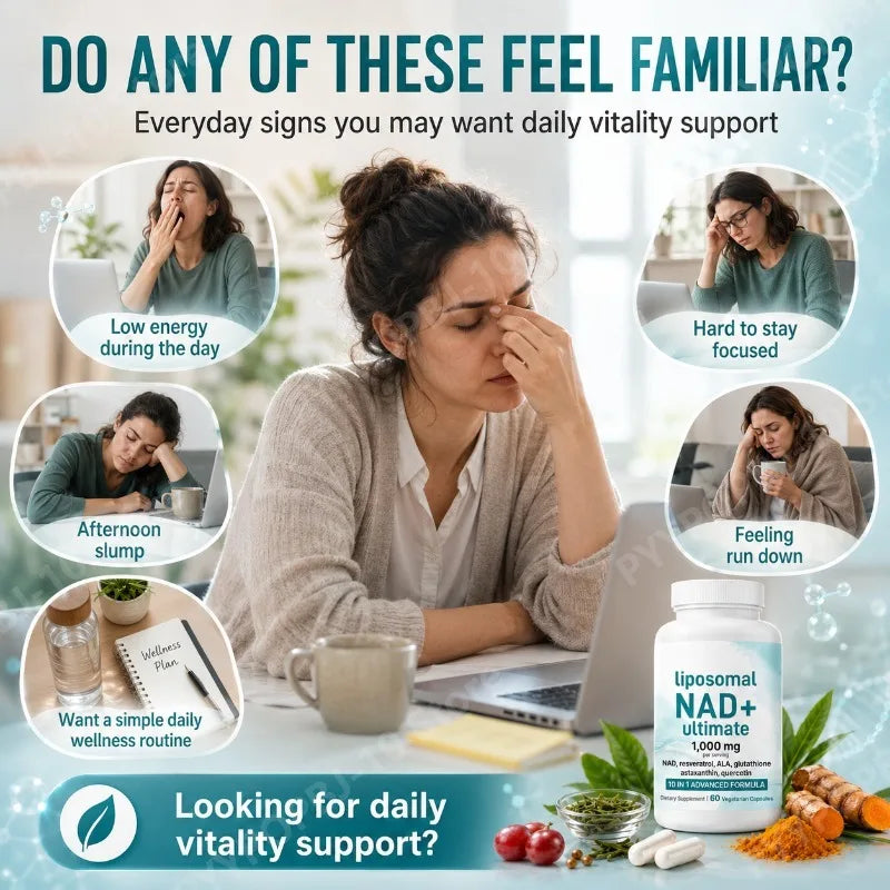 Liposomal NAD