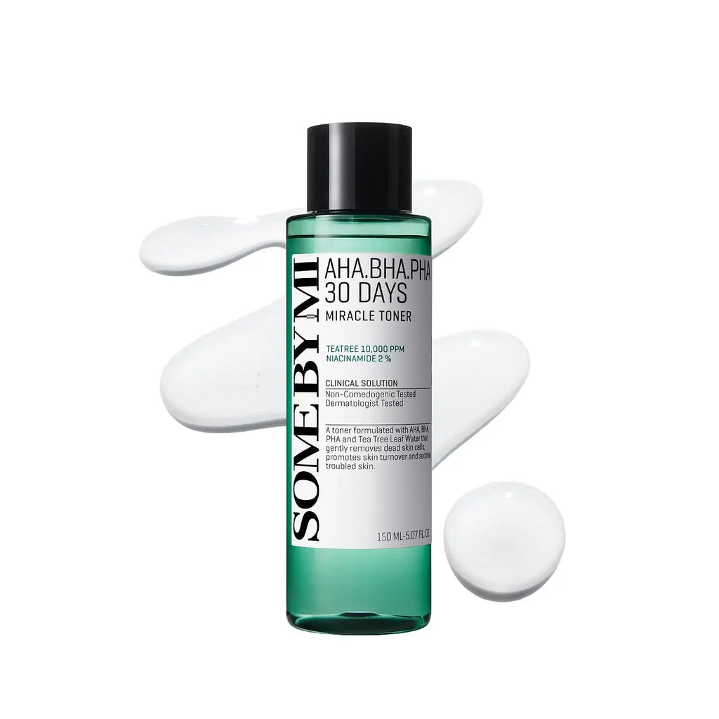 SOME BY MI Korean Skin Care - 30 Days Cream, Toner & Cleanser for All Skin Type Moisturizing, - princesszohal
