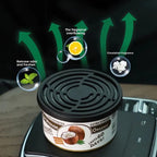 Car Air Fresheners Perfume Car Odor Eliminator Canned Wood Block Long-Lasting Auto Aromatherapy Home Wardrobe Deodorant Supplies