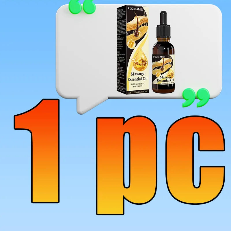 Nourish hair roots, repair damage from the root, and make hair appear thicker