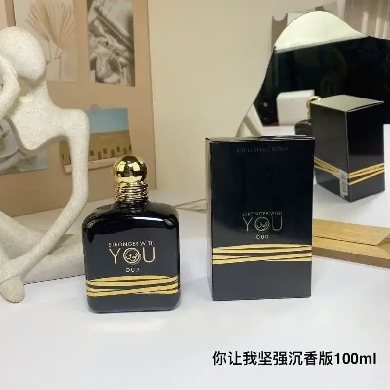 100ML Luxury Perfume Famous Brands Men's Cologne Long Lasting Fragrance Stronger With You Prerfume Absoluteiy Intense