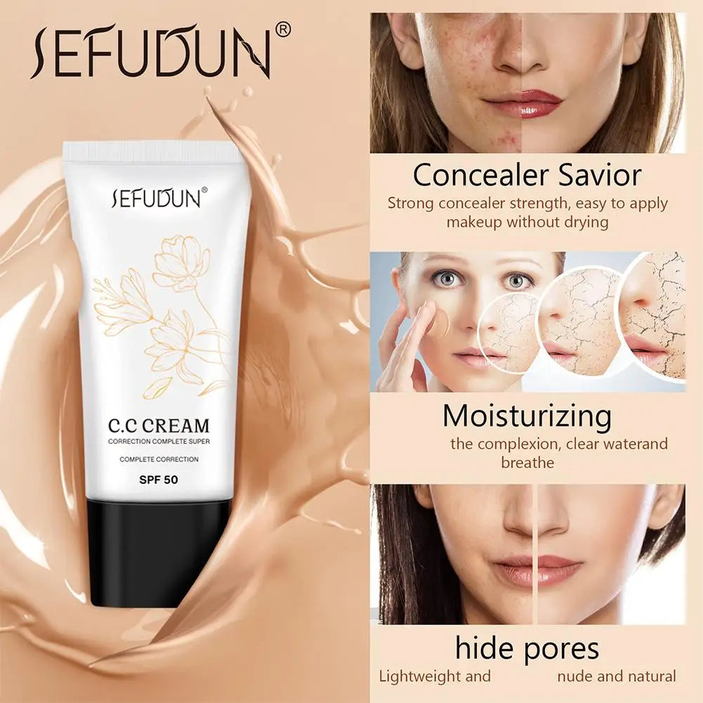 Full Coverage Cream Even Skin Tone Self Adjusting