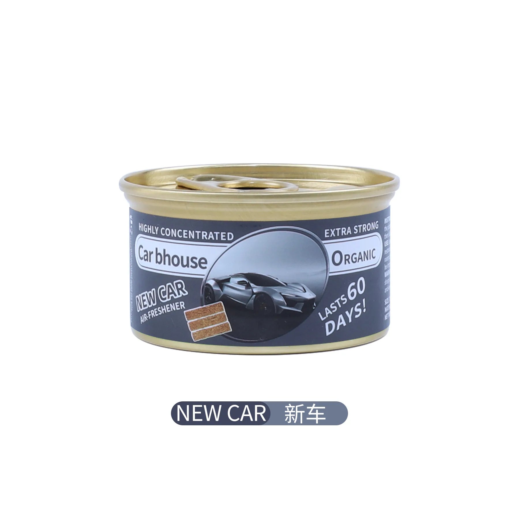Car Air Fresheners Perfume Canned Wood Blocks Coffee Flavor Long-Lasting Auto Aromatherapy Car Deodorant Supplies Accessories