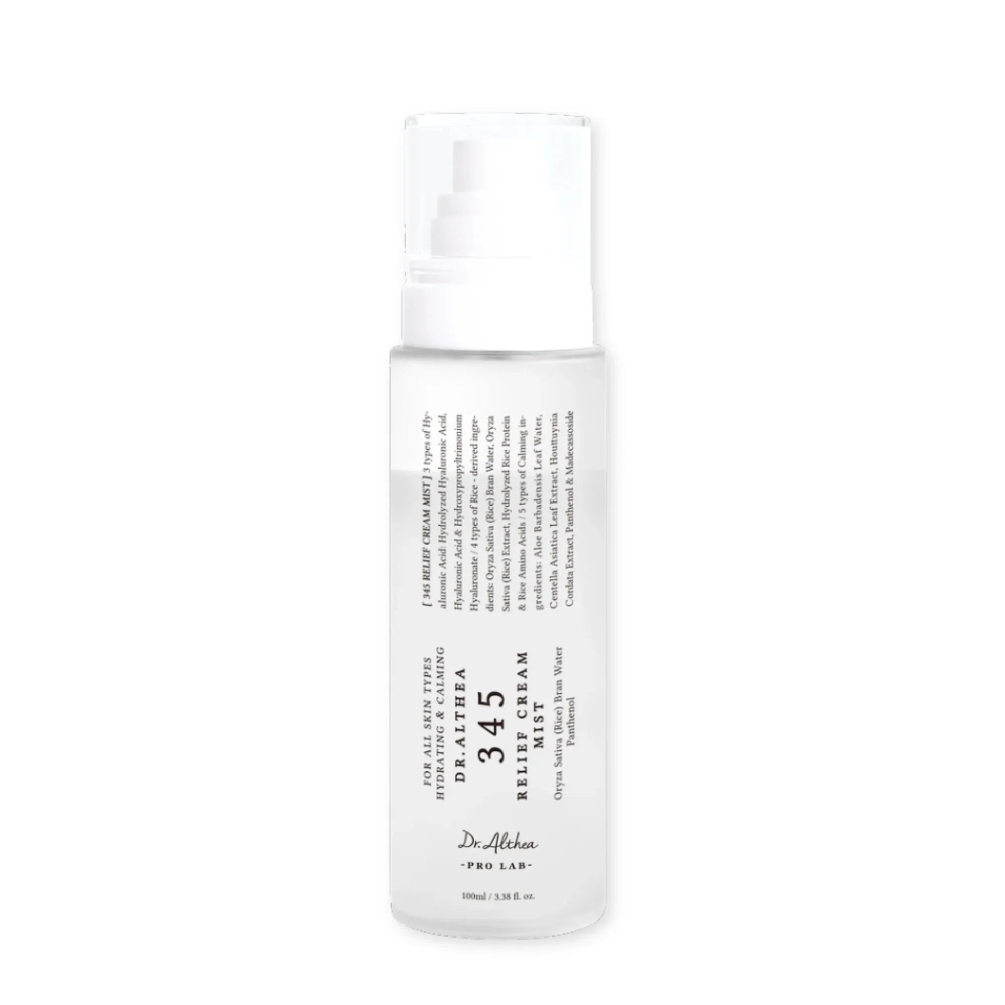 Original Dr.Althea 345 Relief Cream Mist 147 Antioxidant Whitening Cream Moisturizing Intensive Repair Original Essence Mist