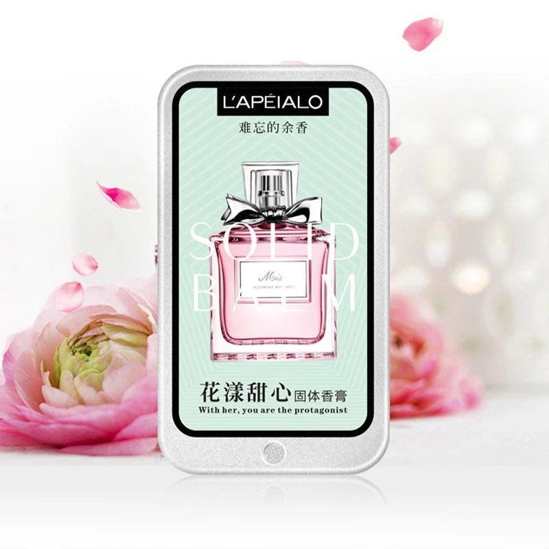 Woman Body Pheromone Perfume Solid Balm Long Lasting Fragranc Light Fragranc Portable Solid Perfume Balm - princesszohal