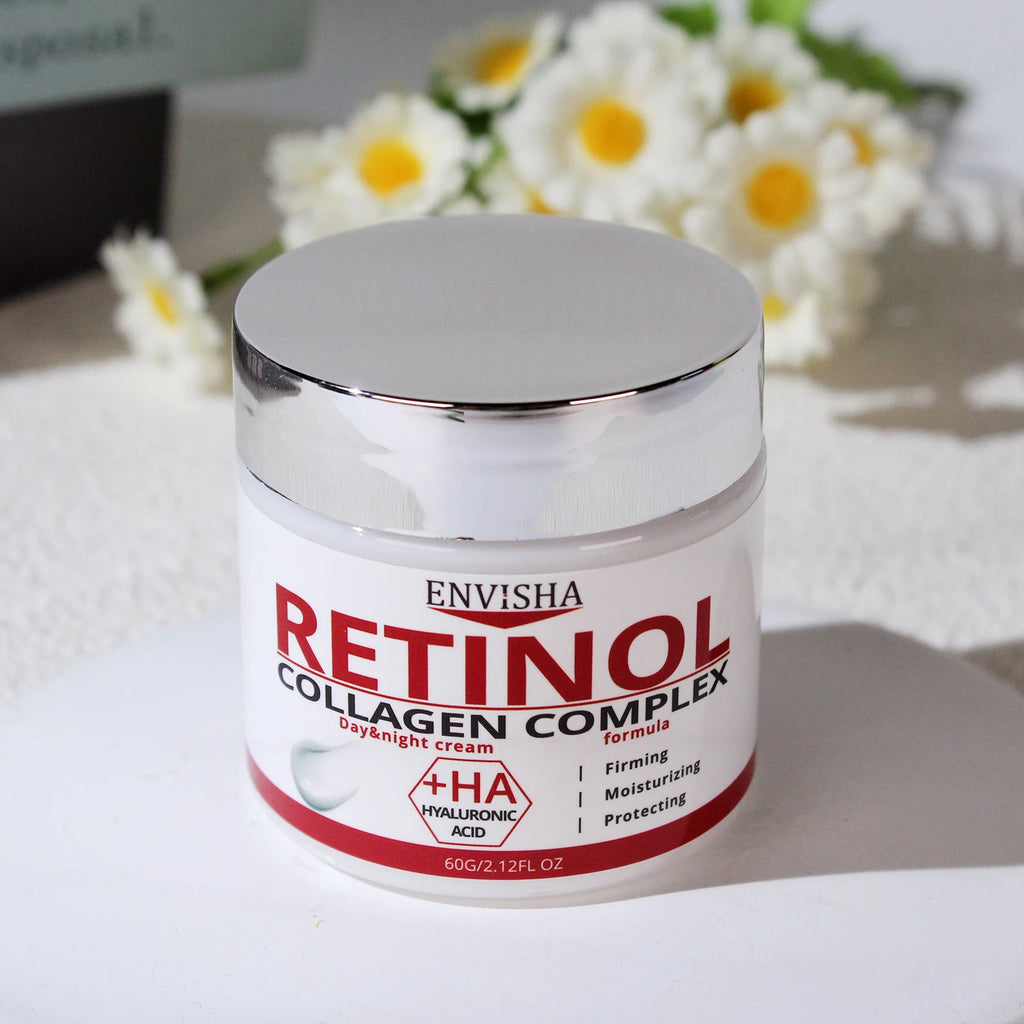 Face Skin Care Retinol Collagen Complex Cream Deeply Moisturizes Firming Nourishes Rejuvenating Smoothing Beauty Health