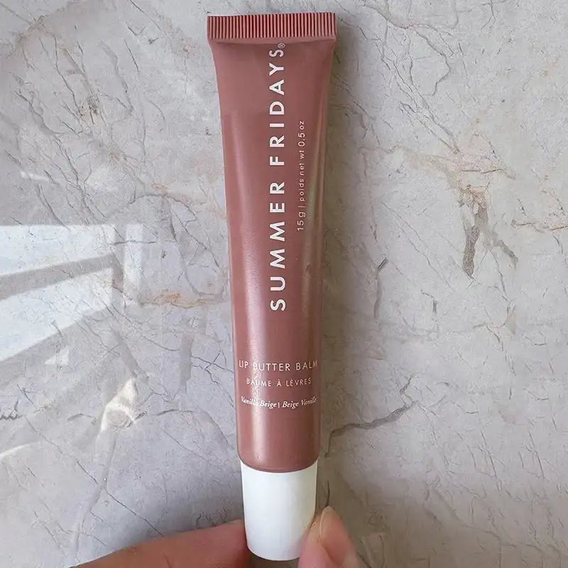 Original Summer Fridays Polypeptide Butter Lip Balm Liquid Hydrating Moisturizing Lip Gloss Cosmetics - princesszohal