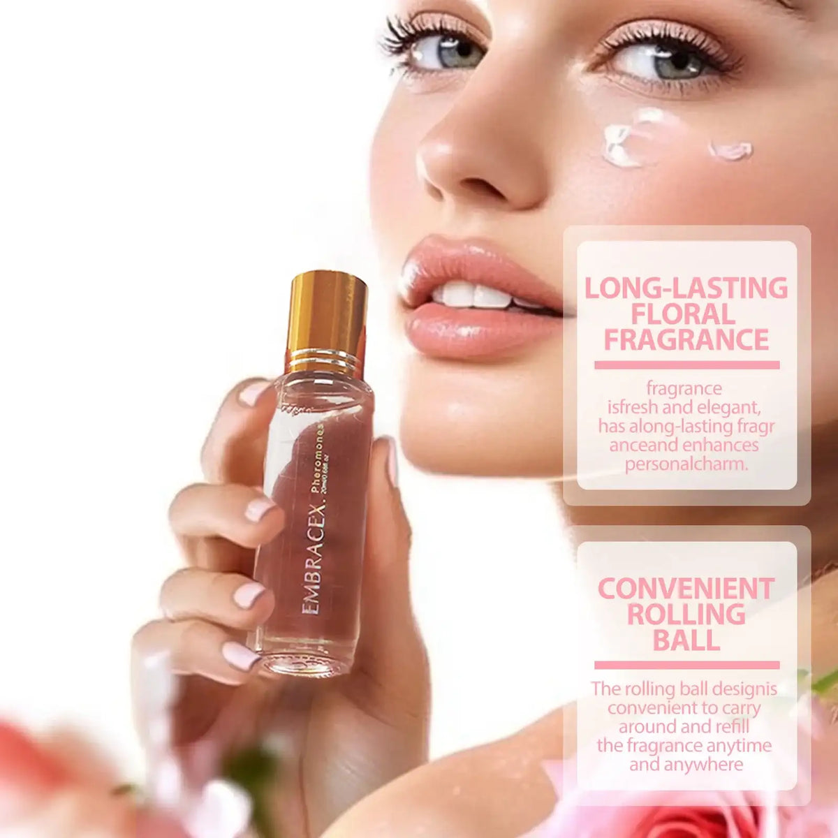 20ml Pheromone Essential Oils Pheromone Women Oil Roll On Long Lasting Scent Gifts - princesszohal