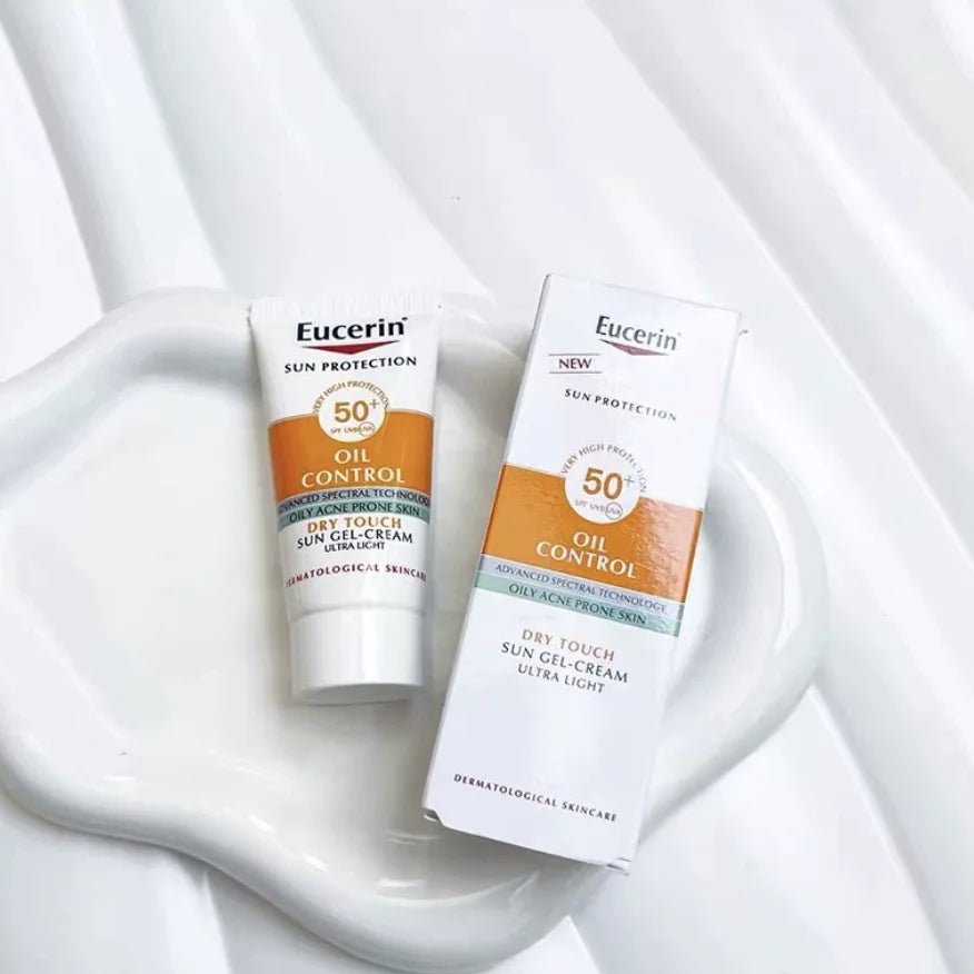 Eucerin Oil Control Face Sunscreen SPF50+ Refreshing Matte Non Greasy Oil Control - princesszohal
