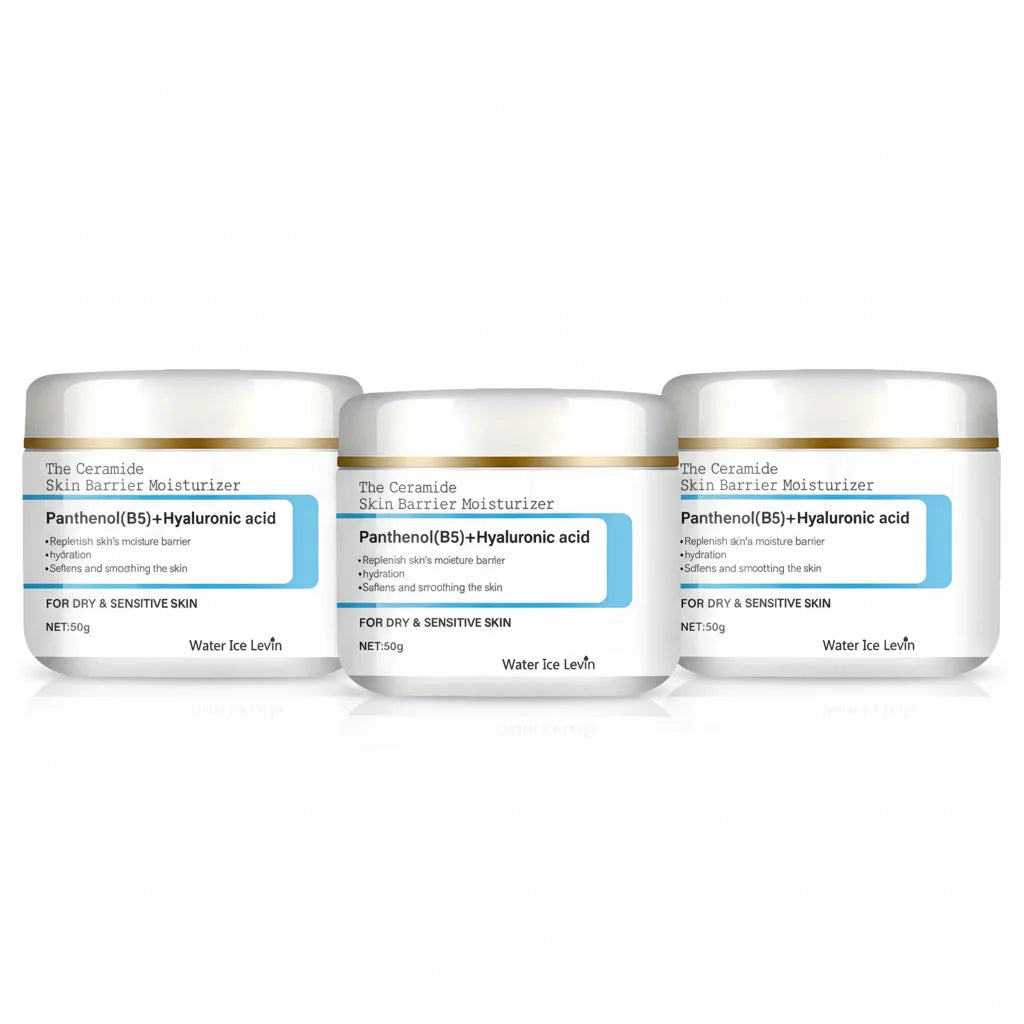 Ceramide Barrier Moisturizer Panthenol Hyaluronic Acid.