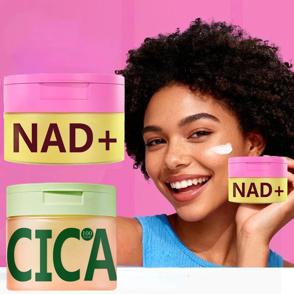 NAD+ Cream + 100pcs Centella Cotton Pads